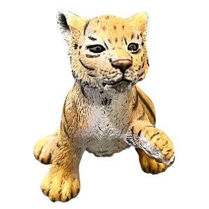 Schleich Orange Bengal Tiger Cub Figurine 2007 Retired Animal Toy